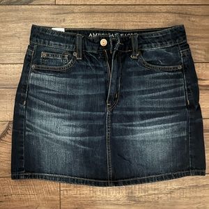 Ae Women's Denim Mini Skirt